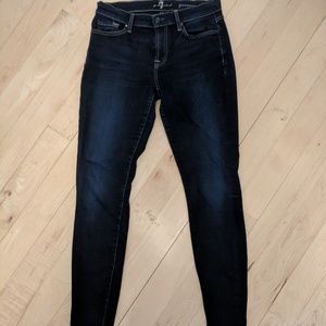 7 For All Mankind "gwenevere" skinny jeans